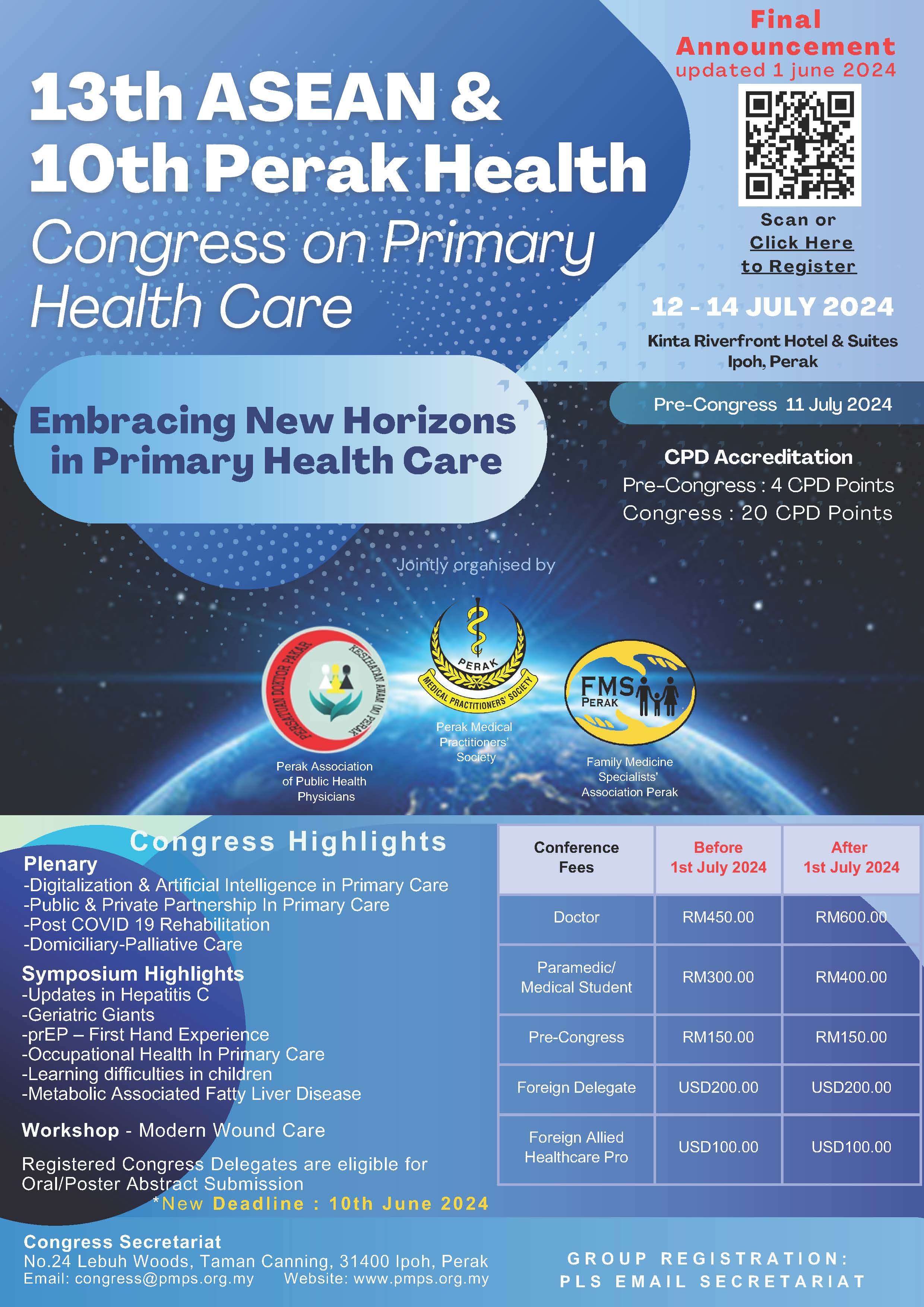 Final Annoucement. 13th ASEAN Congress